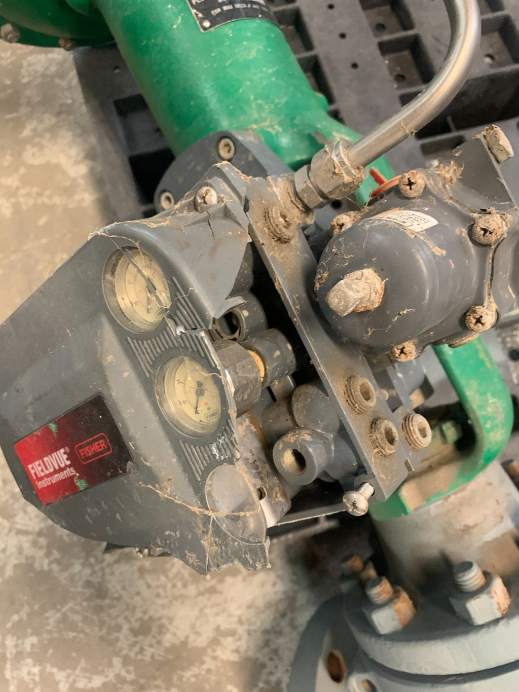 FISHER CONTROLS VALVE TYPE 667