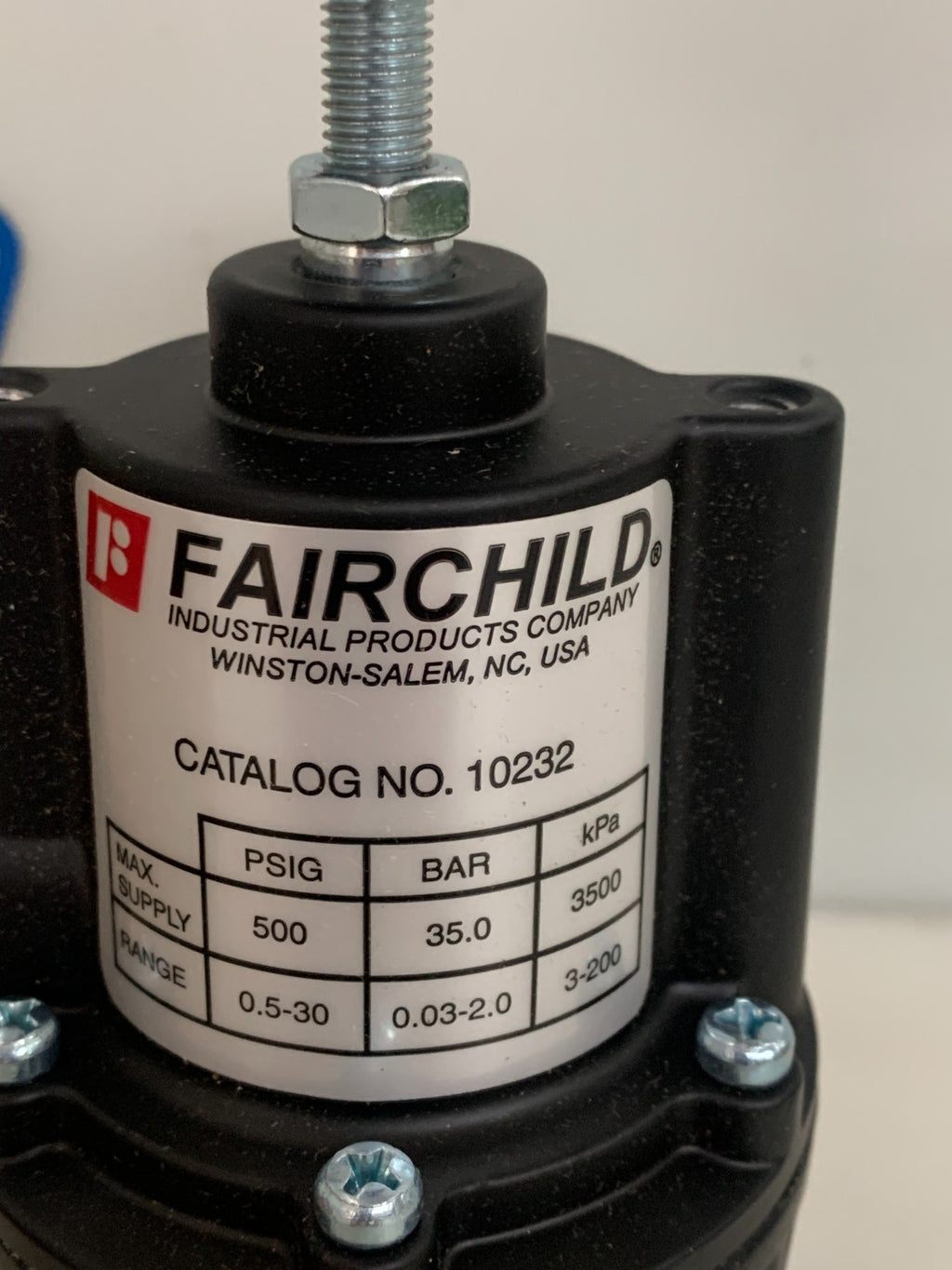 FAIRCHILD PNEUMATIC PRECISION PRESSURE REGULATOR #10232