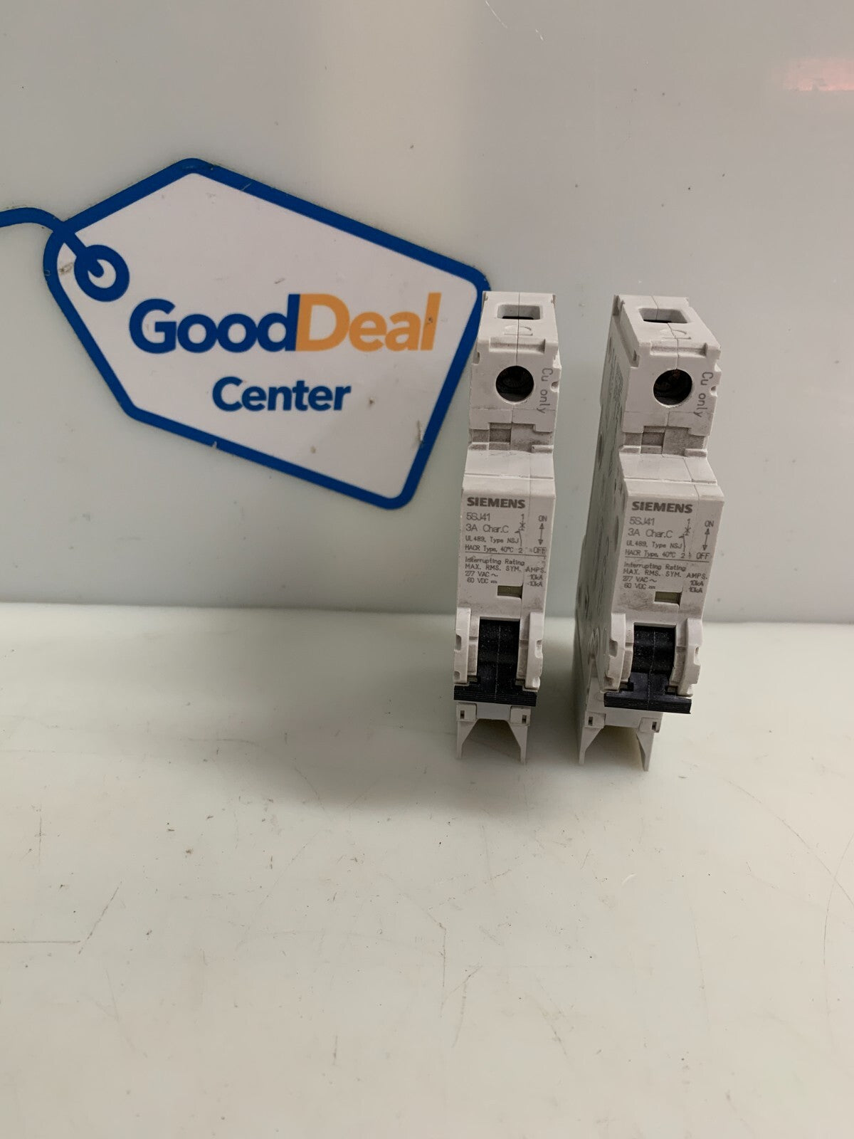 LOT OF 2 SIEMENS CIRCUIT BREAKER 55J41 3A