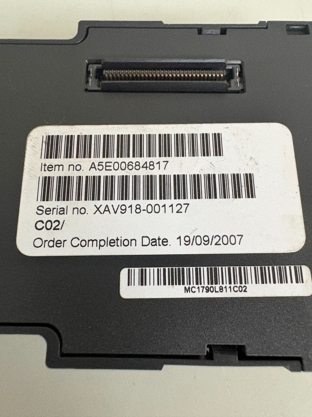 SIEMENS CONVERTER I/O BOARD A5E006848172