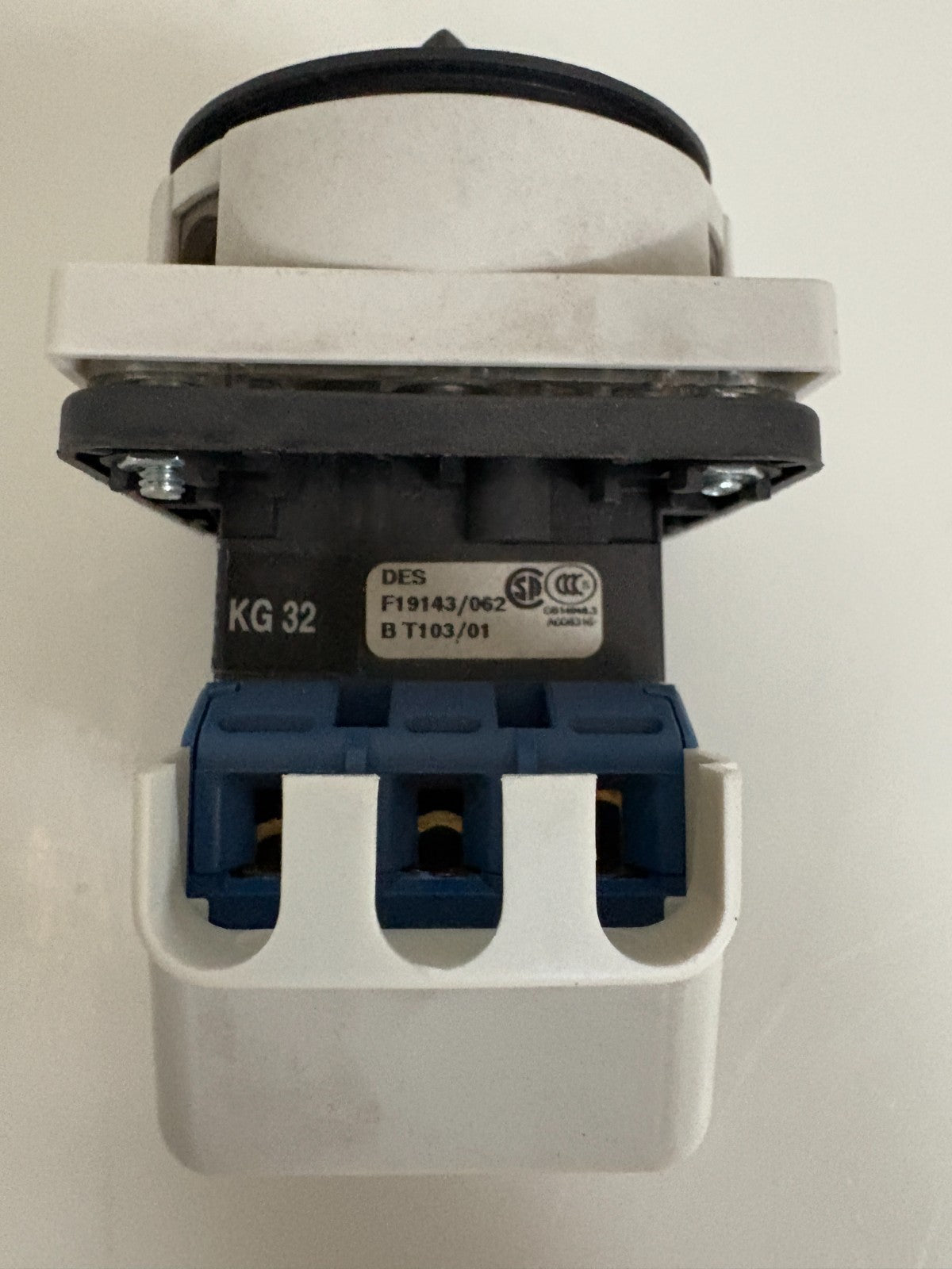 KRAUS & NAIMER K6 32 ROTARY MAIN SWITCH #F19143/062