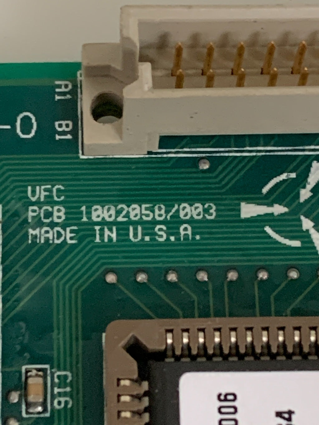 RAYMOND OEM VFC ASSY CARD 1002059-212