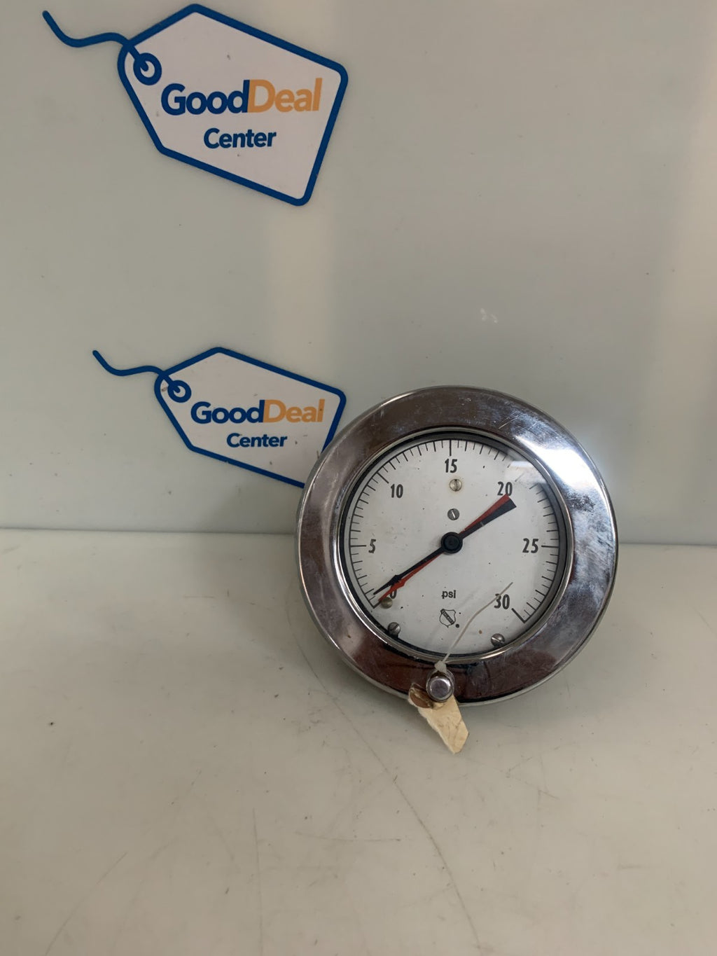 ASHCROFT 4.5" S STEEL 0-30 PSI PRESSURE GAUGE