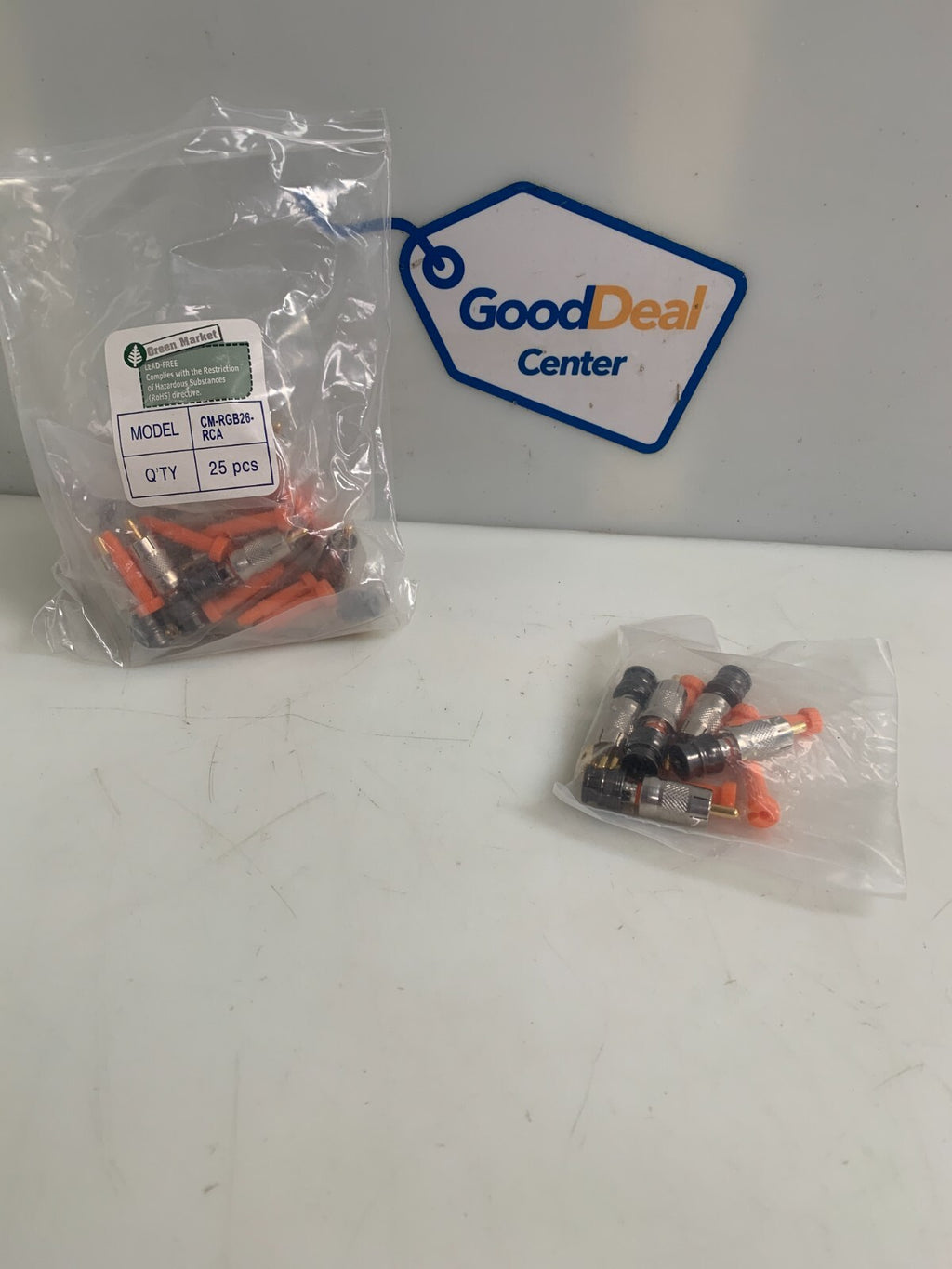 LIBERTY CM-RGB 26-RCA CONNECTOR 26 AWG NICKEL 25 PER BAG0