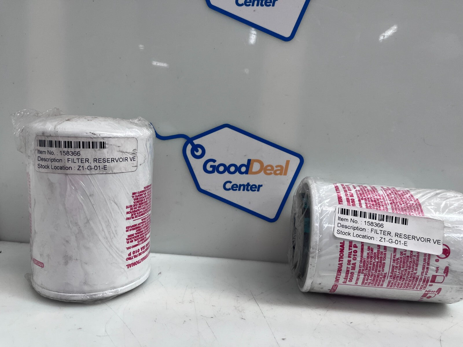HYDAC 0080MA010P / 0080MA010P Hydraulic Spin-On Filter (Lot of 2)
