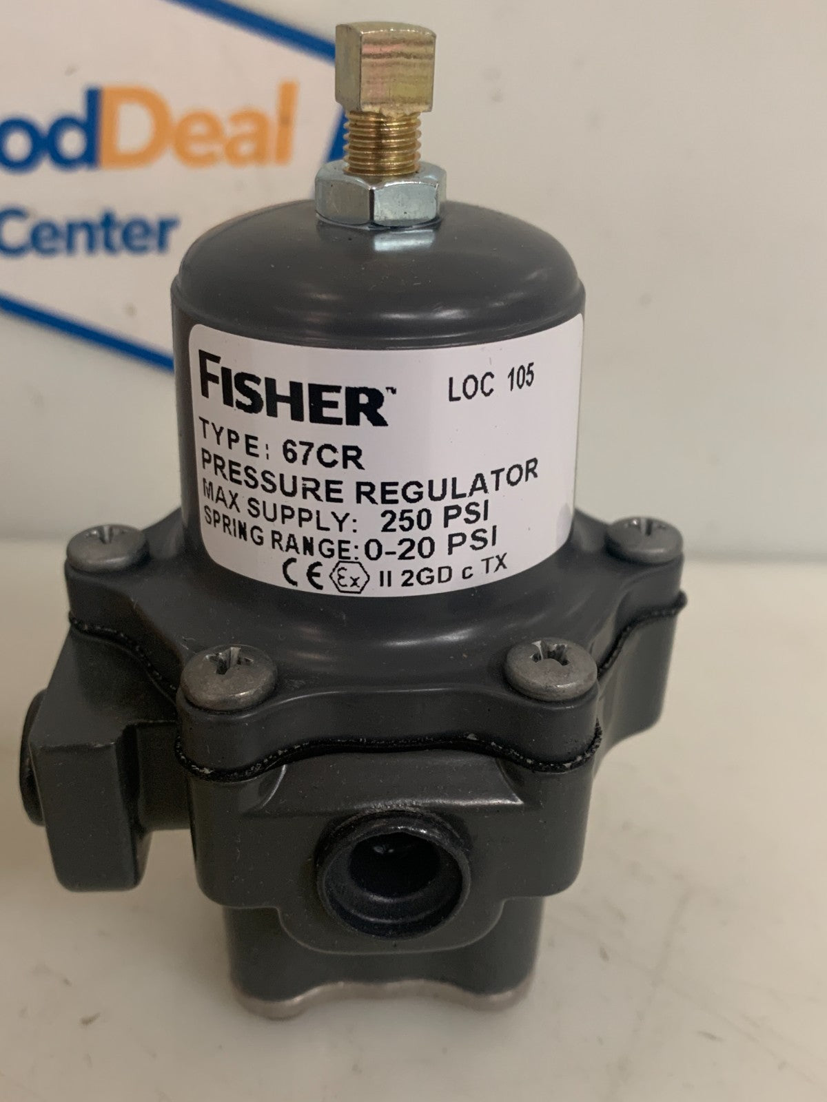FISHER PRESSURE REGULATOR 67CR
