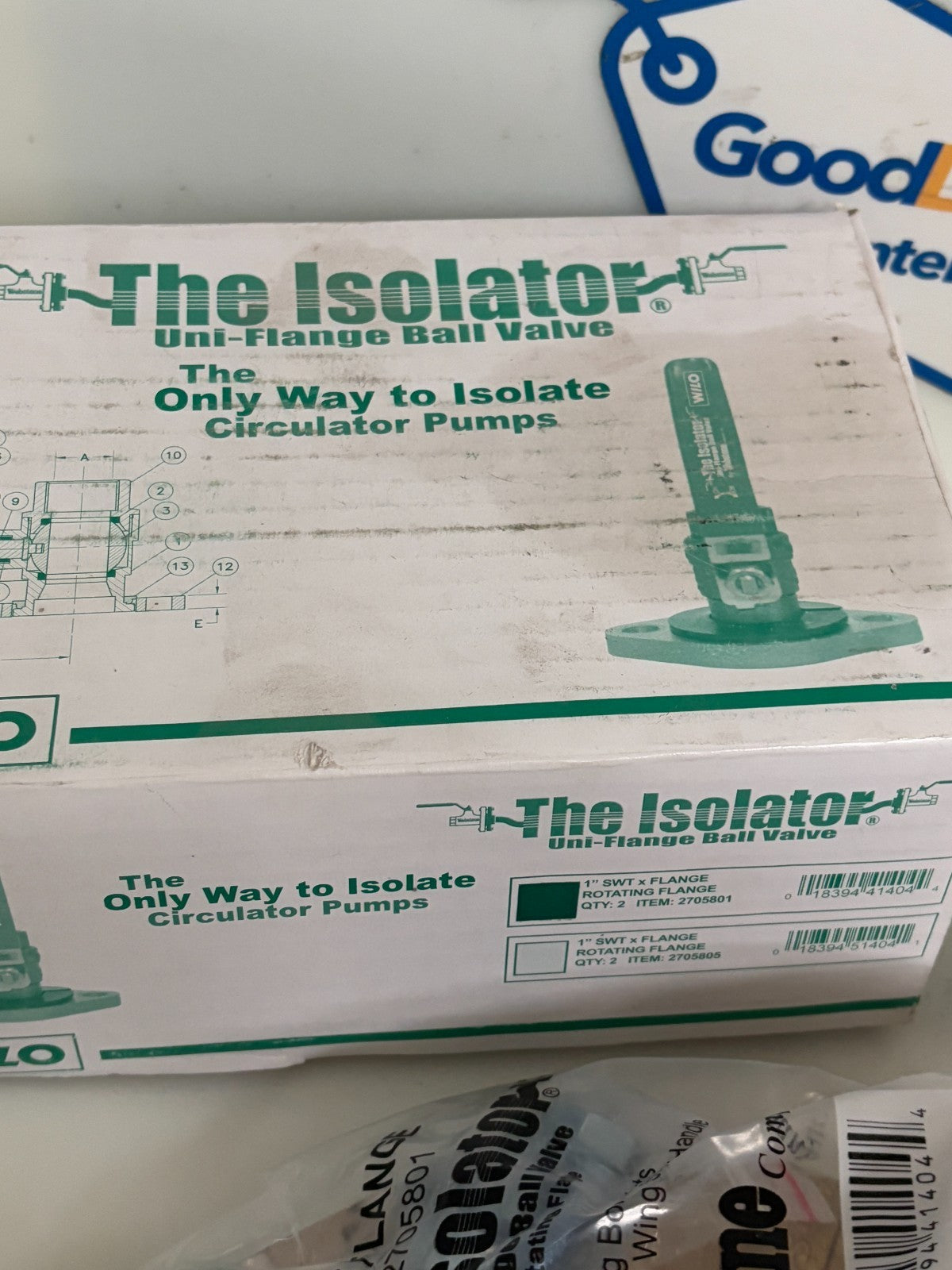 THE ISOLATOR BALL VALVE W/ROTATING FLANGE #2705801