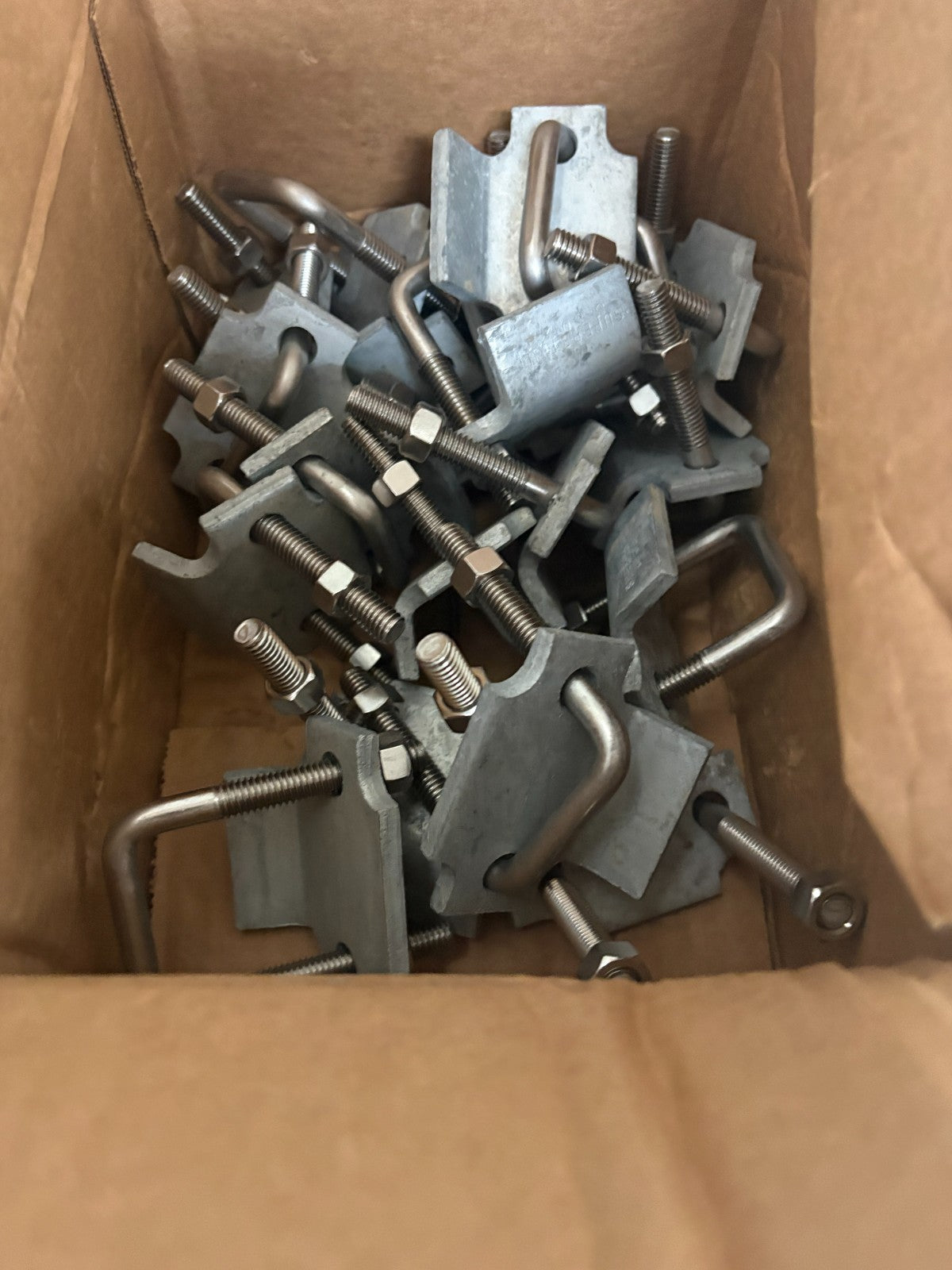 LOT OF 20 IN BOX ABB THOMAS & BETTS STEEL BEAM CLAMP U501 HDG3