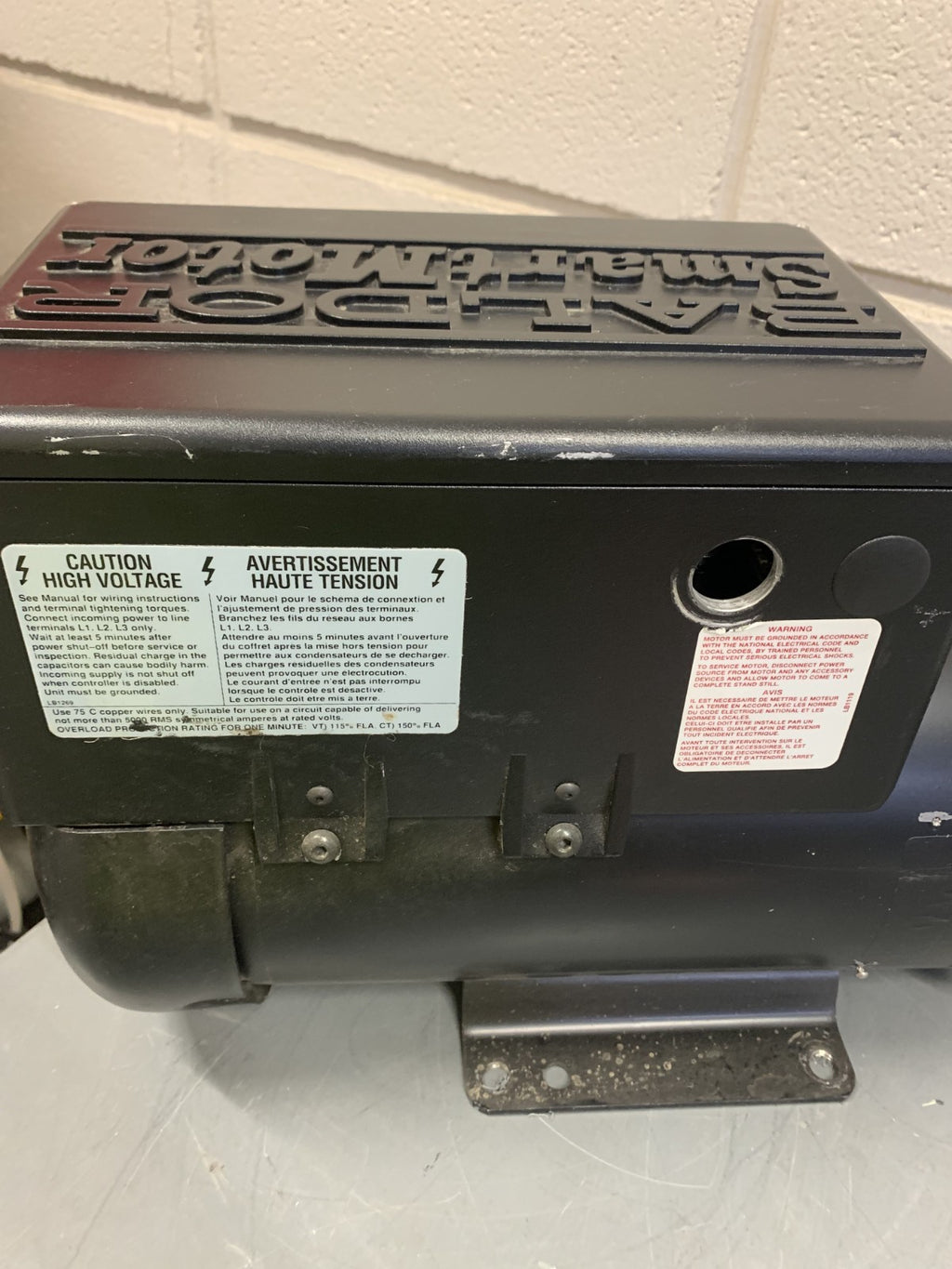 ABB BALDOR SMART MOTOR CSM3615T-2 5 HP 36A077Y5404