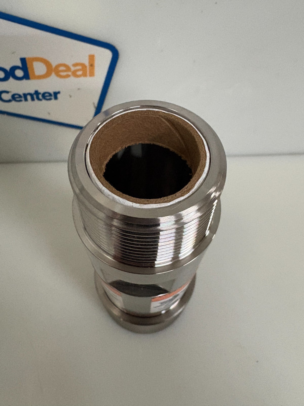 ROSEMOUNT ANALYTICAL SUB ASSY PACKING ADAPTER 4.55" SST