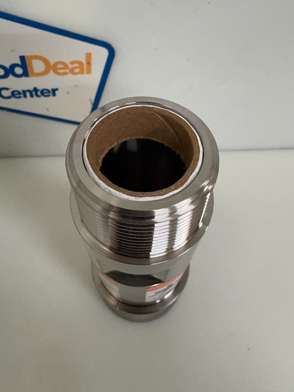 ROSEMOUNT ANALYTICAL SUB ASSY PACKING ADAPTER 4.55" SST