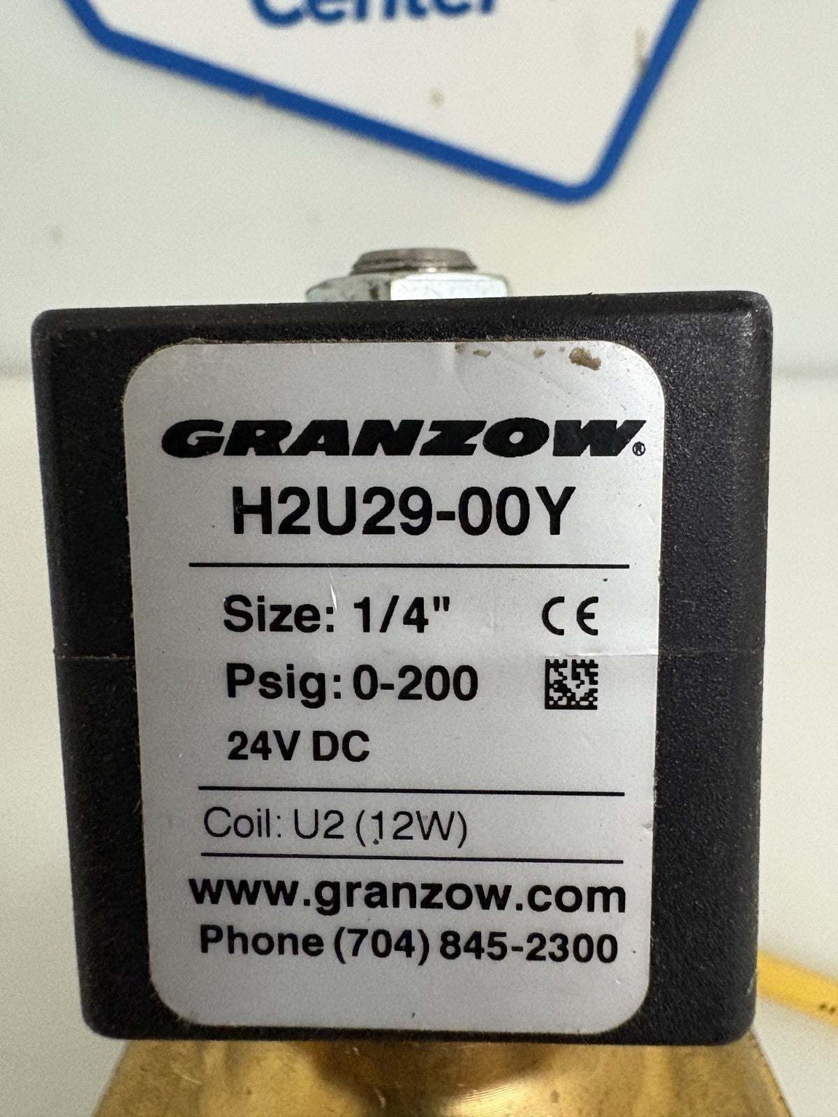 GRANZON SOLENOID VALVE 0-200 PSI 1/4" H2U29-OOY