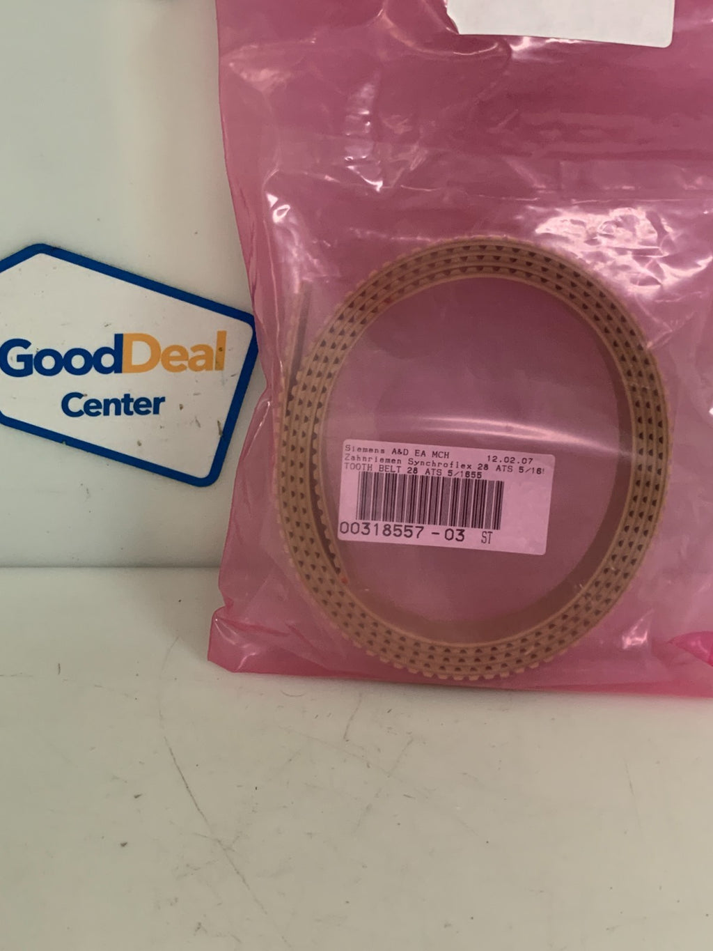 SIEMENS A&D EA MCH TOOTH BELT 28 ATS 5/1855 00318557-030