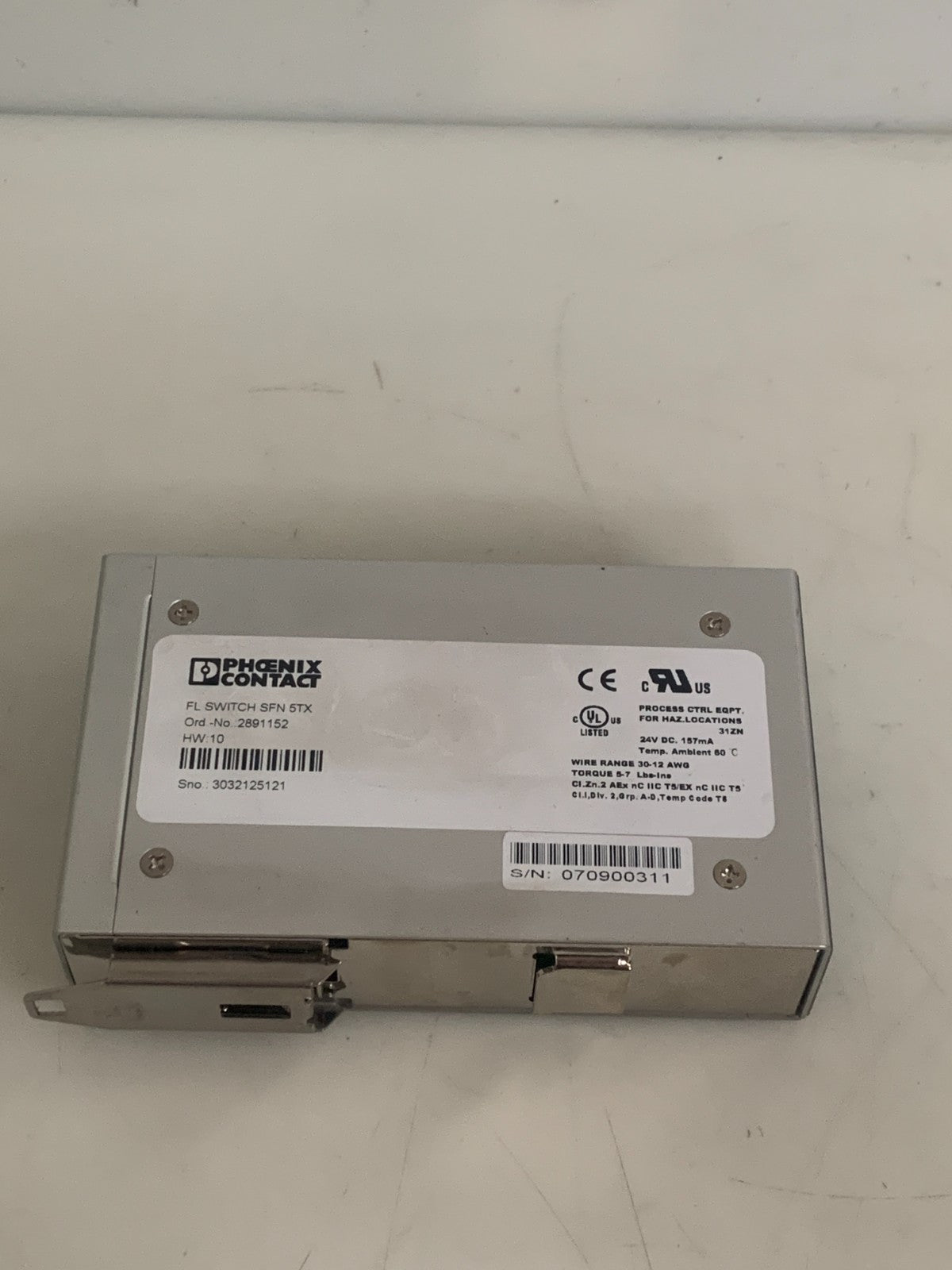 PHOENIX CONTACT FL SWITCH SFN 5TX #2891152