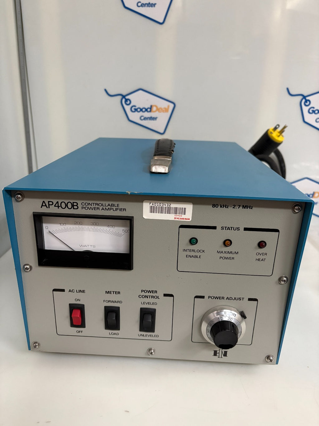 ENI CONTROLLABLE POWER AMPLIFIER AP400B-21121