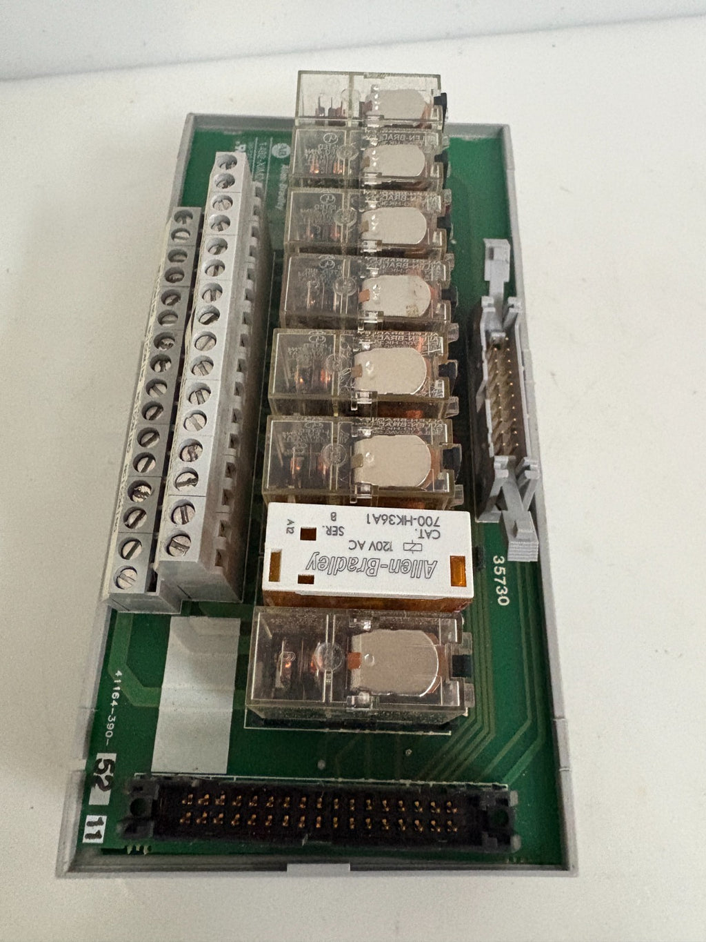 ALLEN BRADLEY RELAY MASTER MODULE 1492-XIM120-BR A