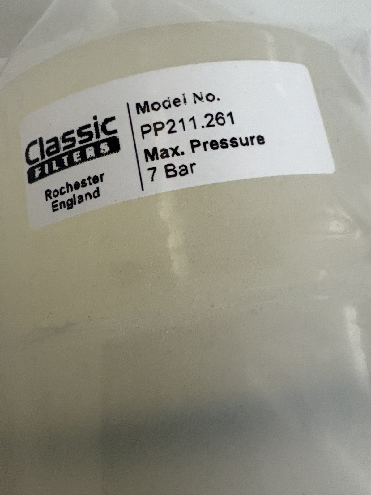 CLASSIC FILTER HOUSING PP211.261