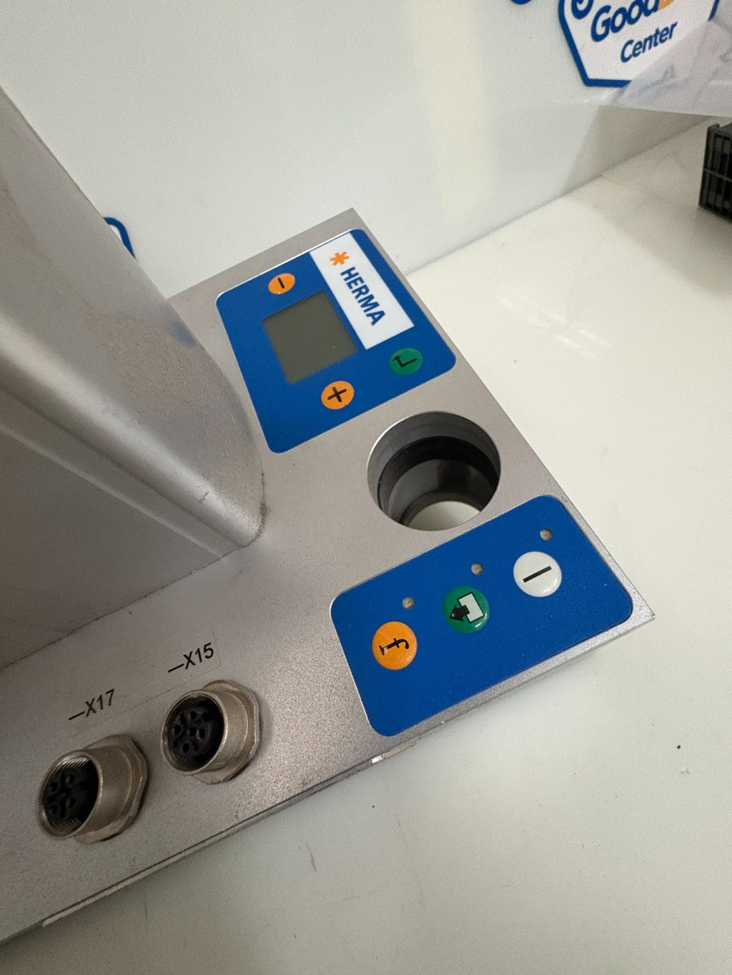 HERMA SEMI AUTOMATIC WRAP LABELLER H400 24L CONTROL HEAD