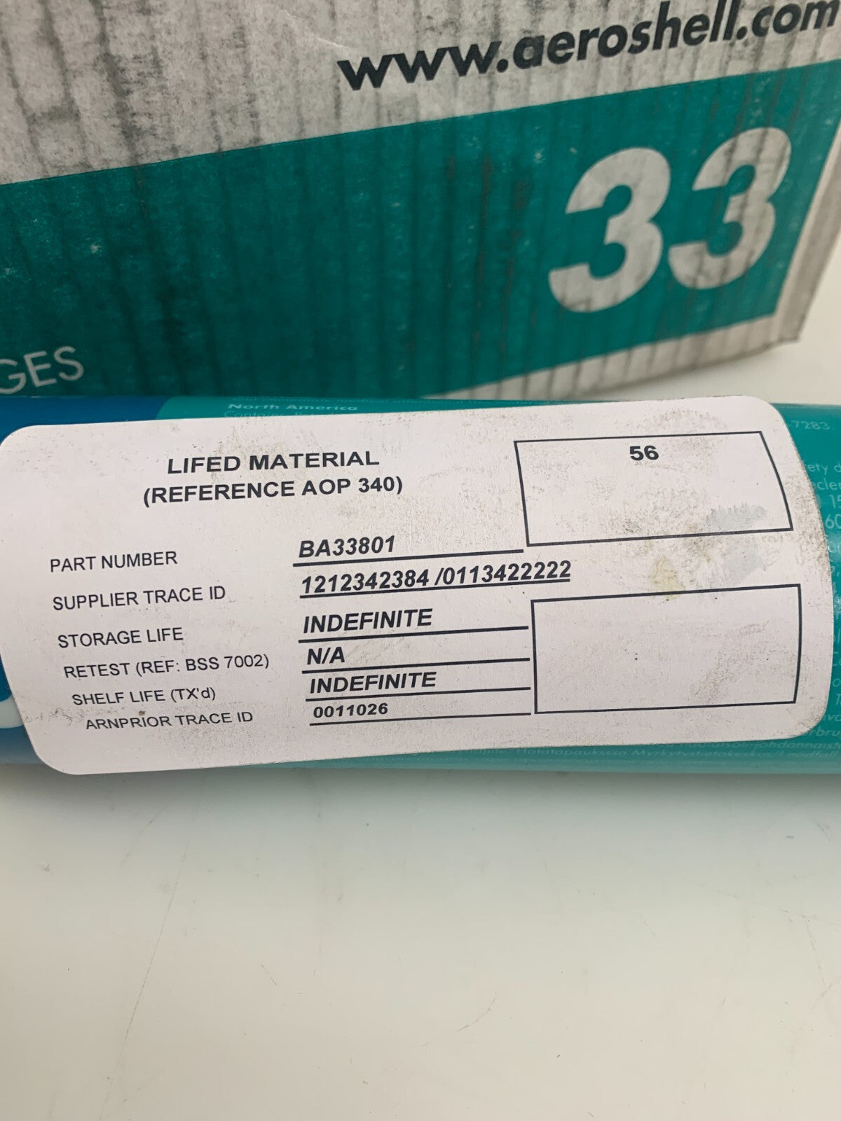 Case of 10 tubes of Aviation Grease Aero Shell 33 BMS3-33B2
