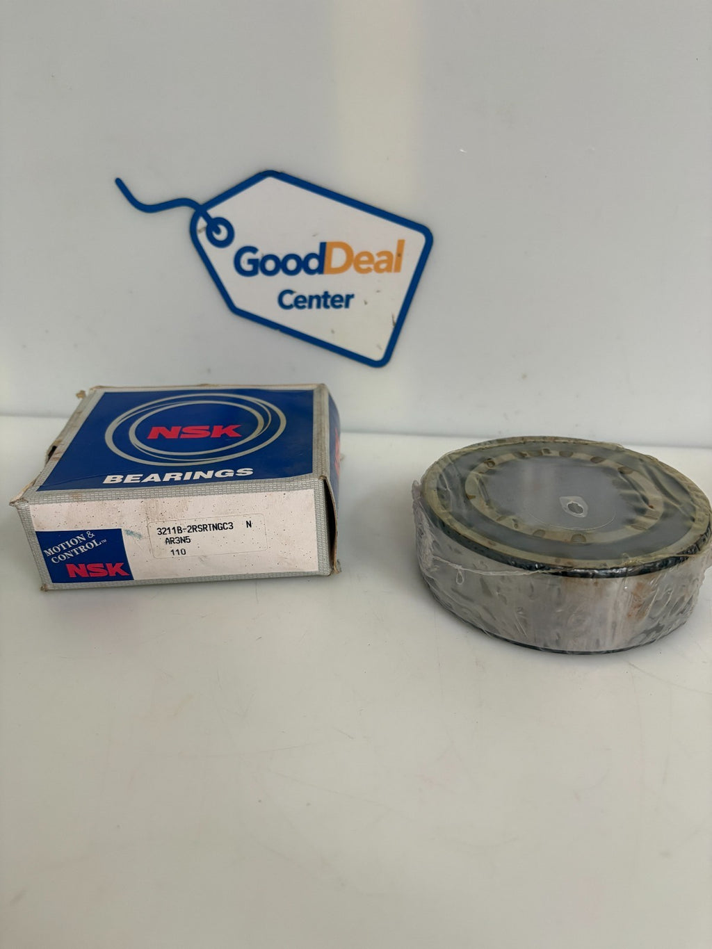 NSK DOUBLE ROW ANGULAR BALL BEARING 3211B-2RSRTNGC30