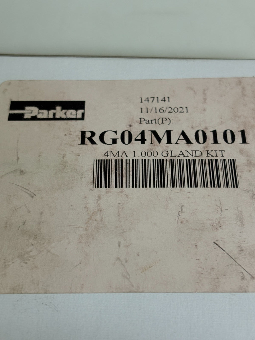 PARKER 4MA 1.000 GLAND KIT RG04MA01013