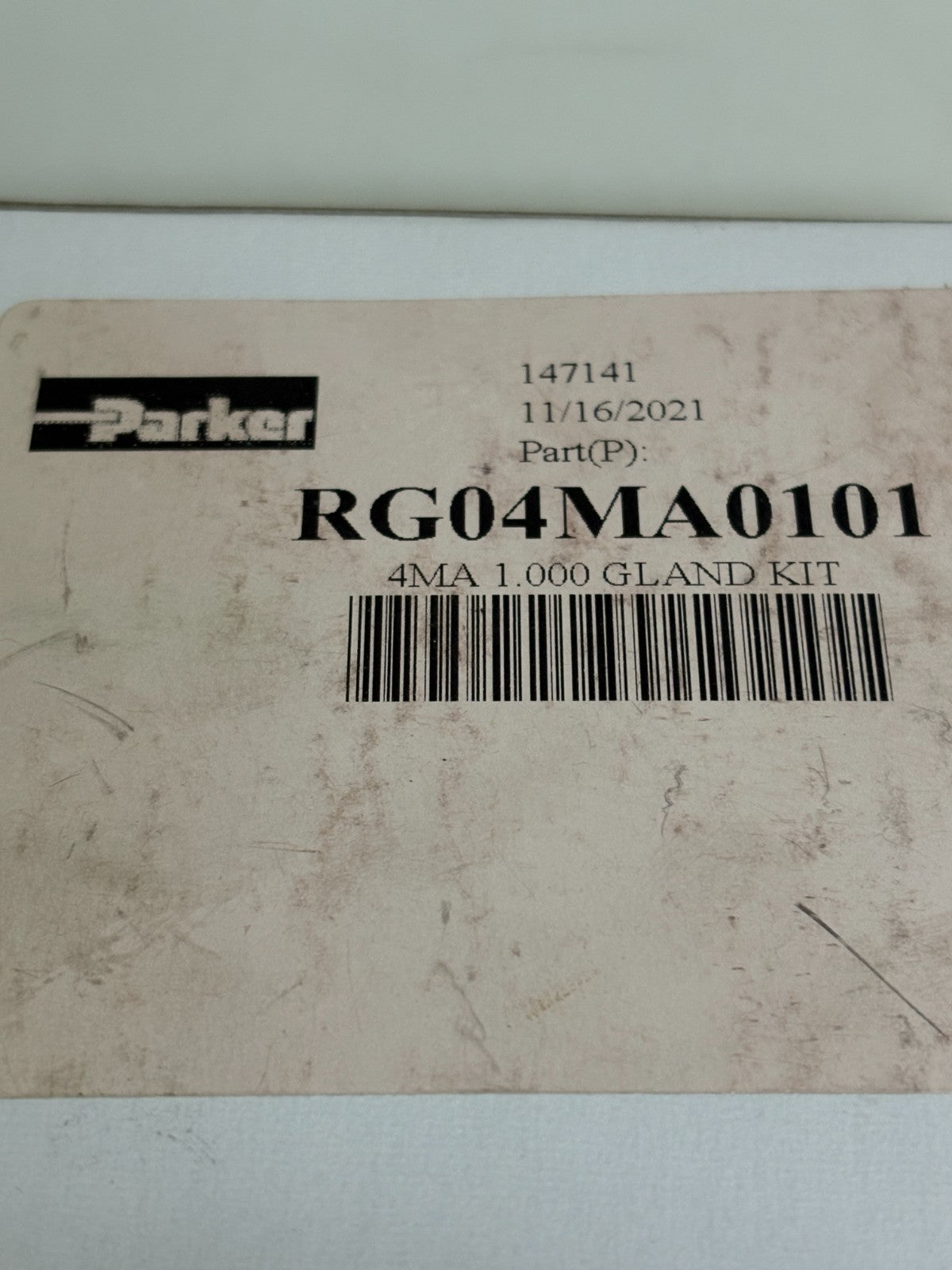 PARKER 4MA 1.000 GLAND KIT RG04MA01013