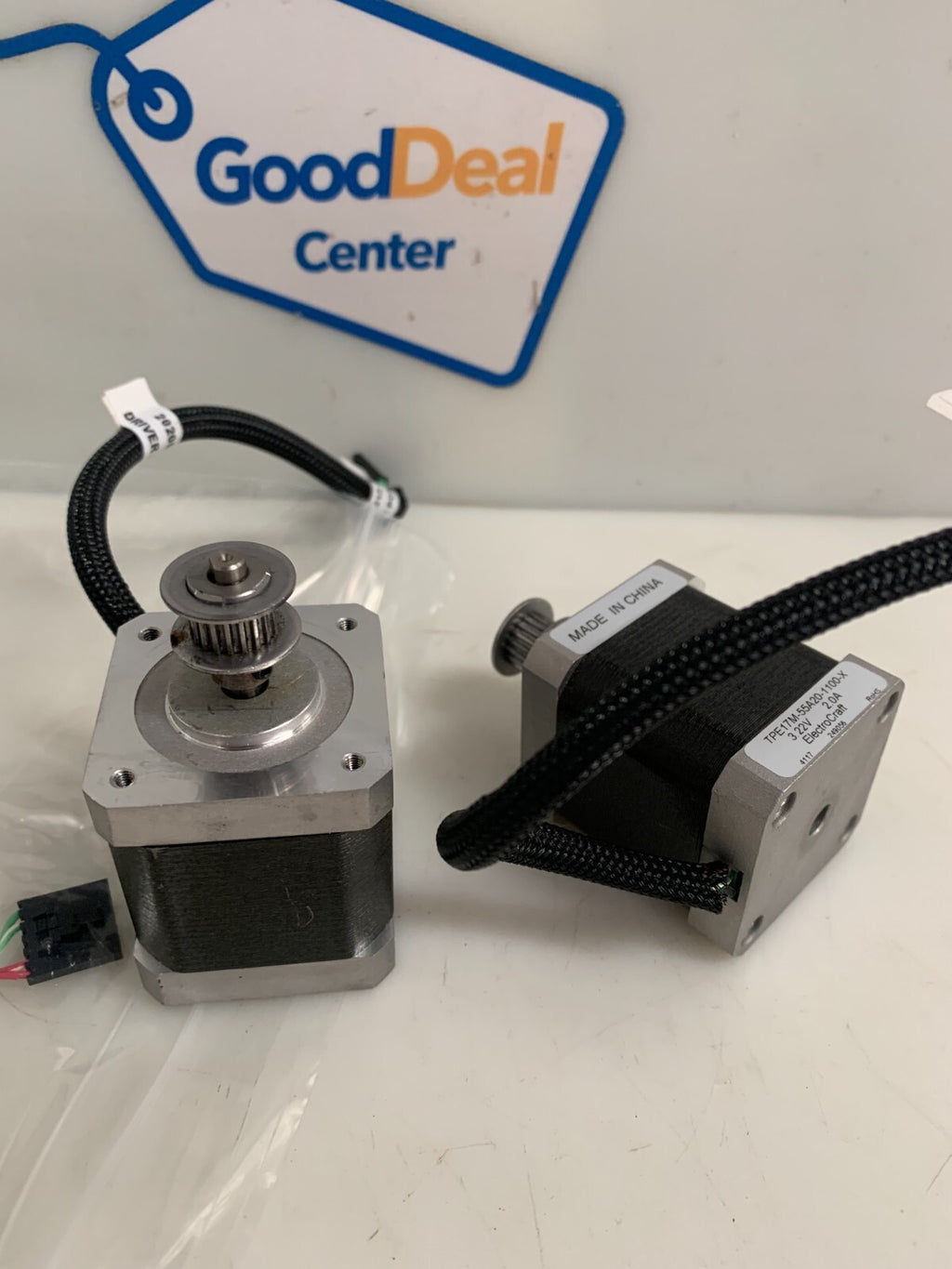 LOT OF 5 ELECTRO CRAFT STEPPER MOTOR TPE17M-55-0231