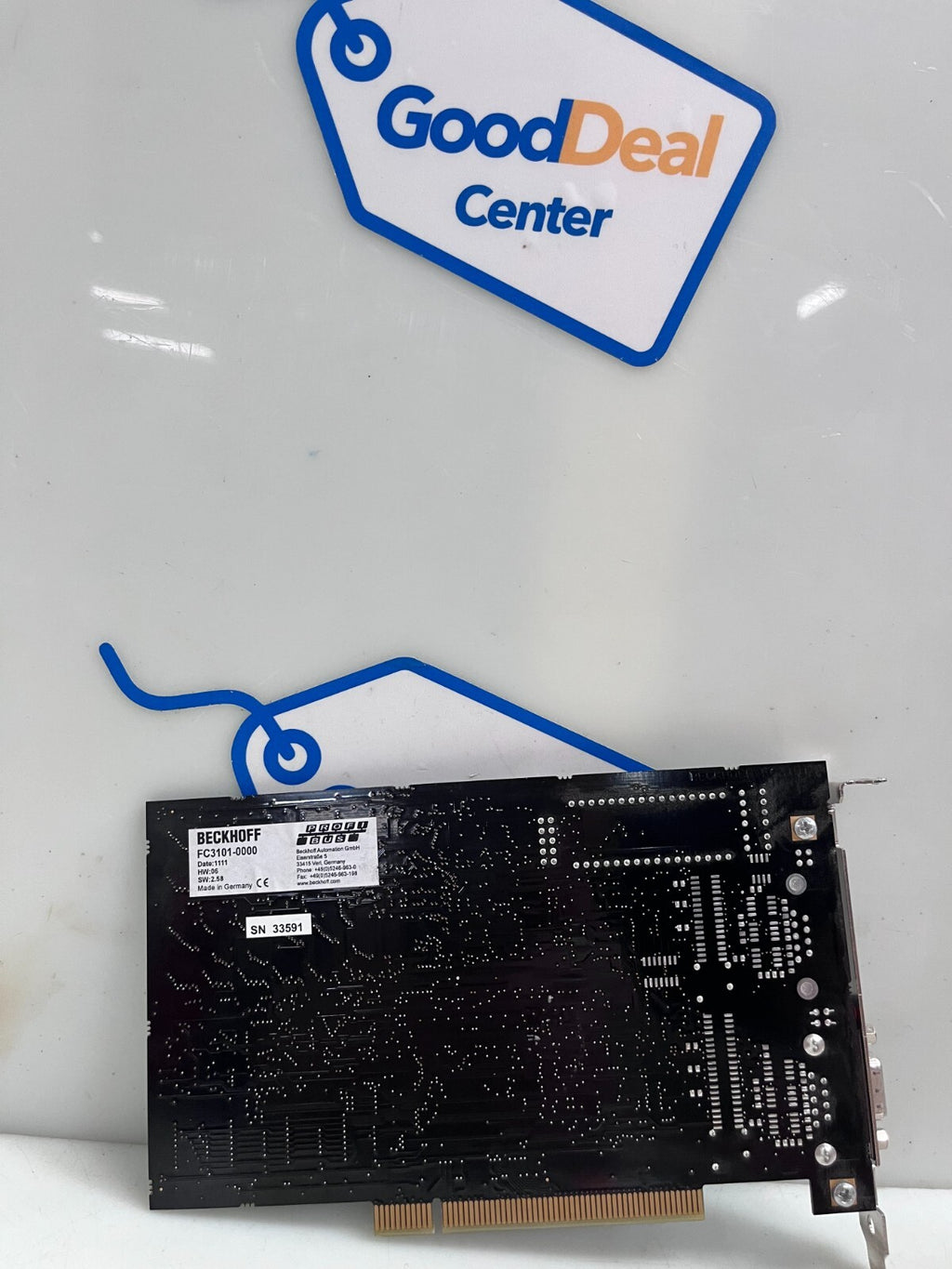 BECKHOFF FC3101-0000 ProfiBus Master PC Interface Card