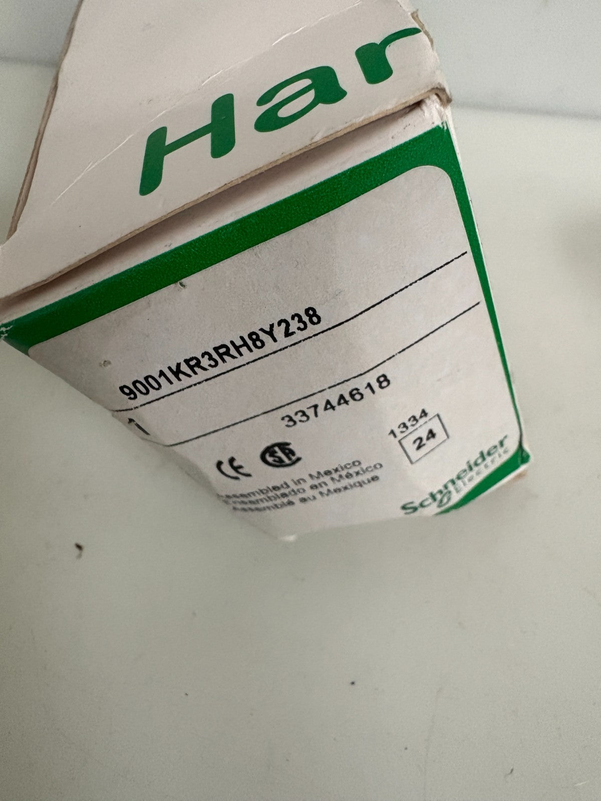 SCHNEIDER STOP SWITCH 9001KR3RH8Y238