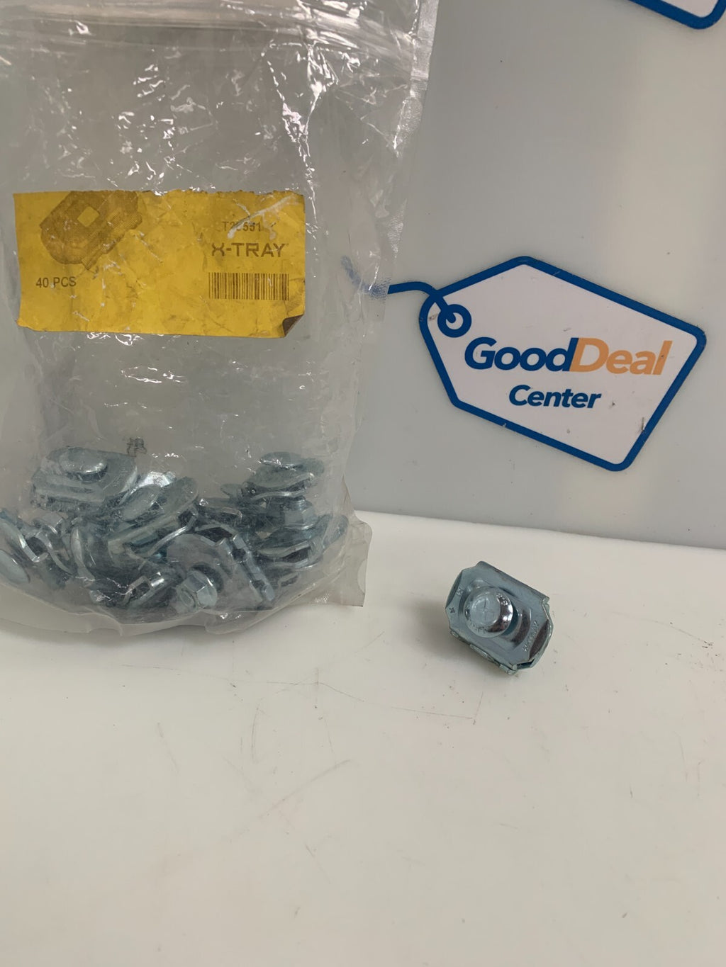 BAG OF 12 AXELENT X-TRAY BRACKET 2101 X 1 ZINC PLATED0