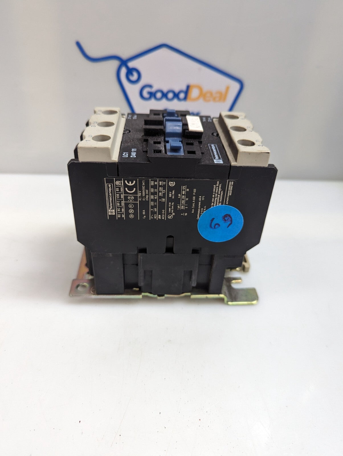 Telemecanique LC1 D40 11 Contactor Contact Block