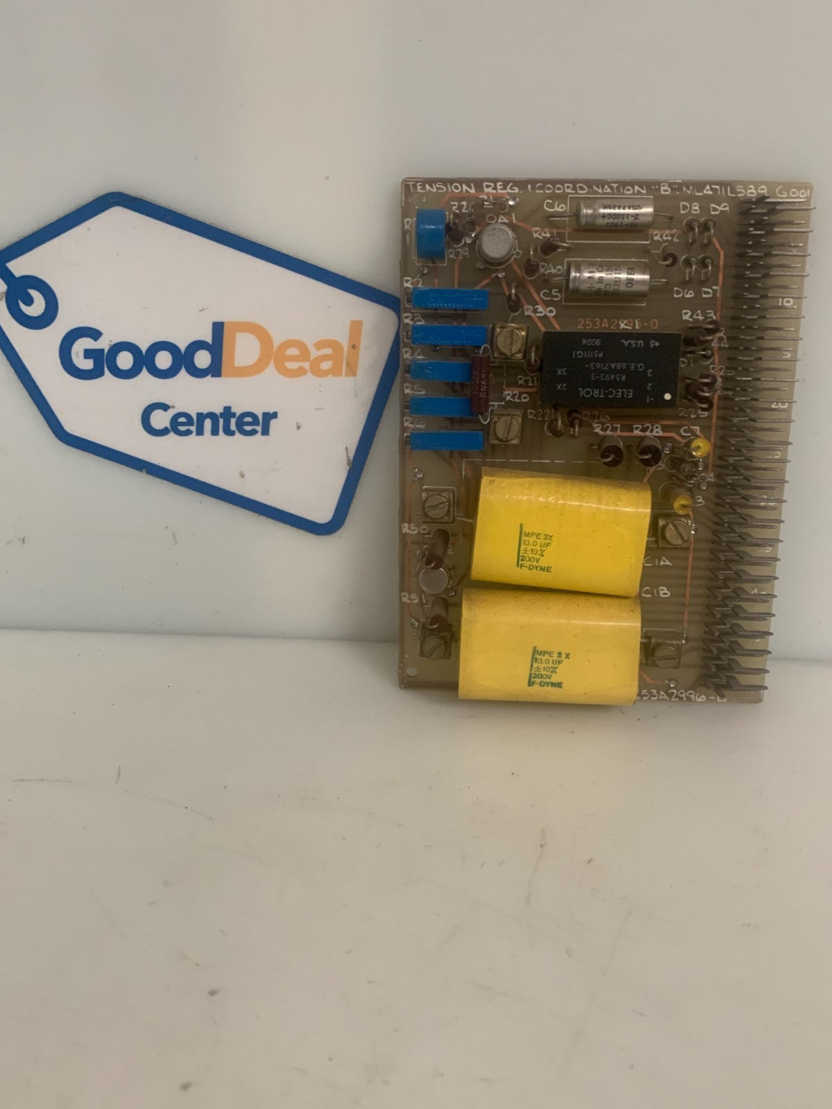 GENERAL ELECTRIC TENSION COORDINATION BOARD NL471L 589 G001 "B"