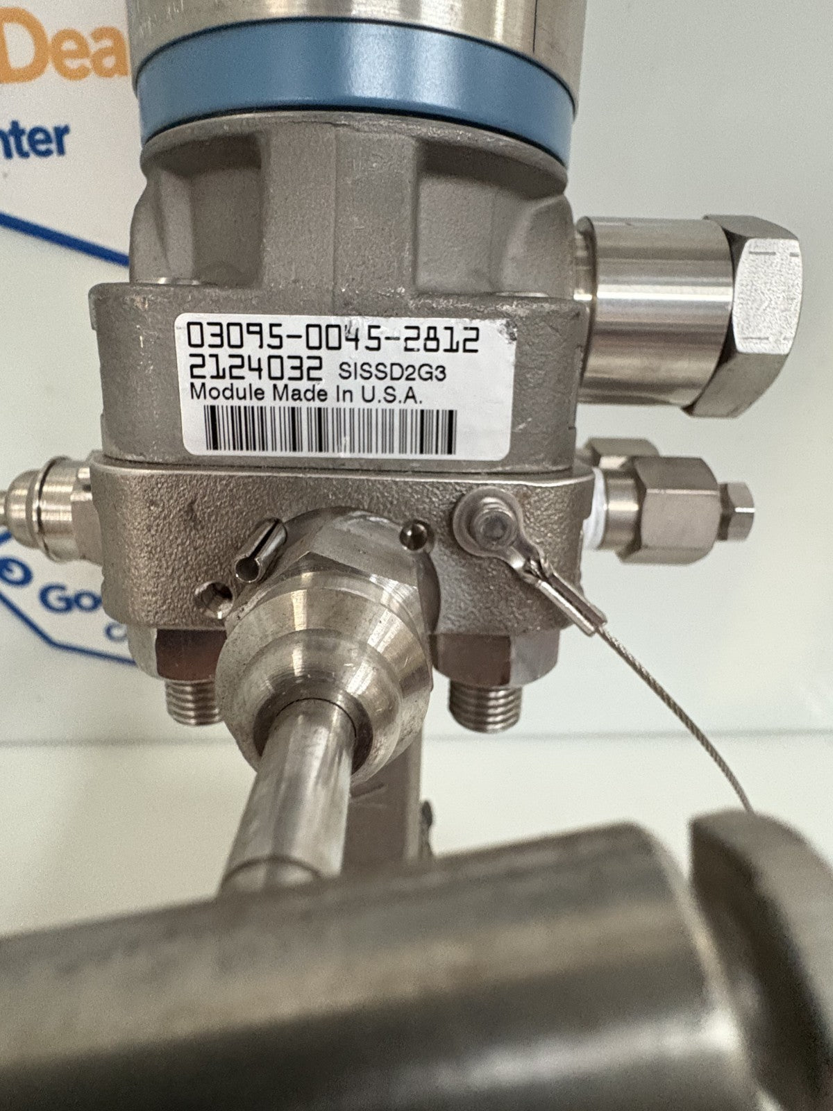 EMERSON ROSEMOUNT SMART FAMILY FLOWMETER 3095 MA2CA0010AA10N0BS304 W/MODULE