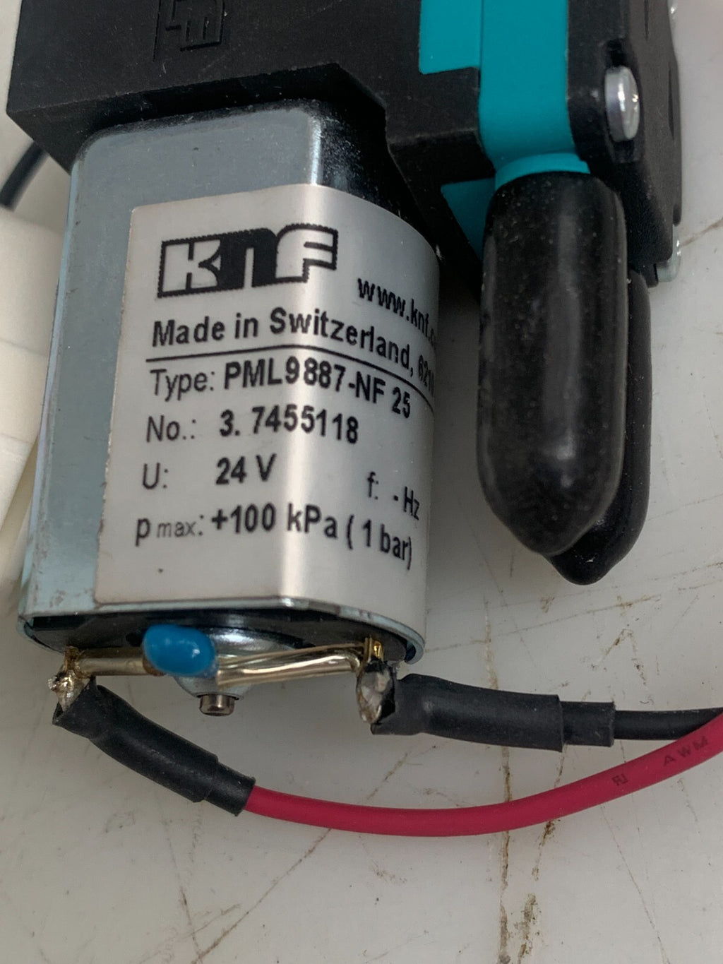 XEIKON Diaphram Liquid Pump  24VDC  KNF  Flodos  PML9887-NF25