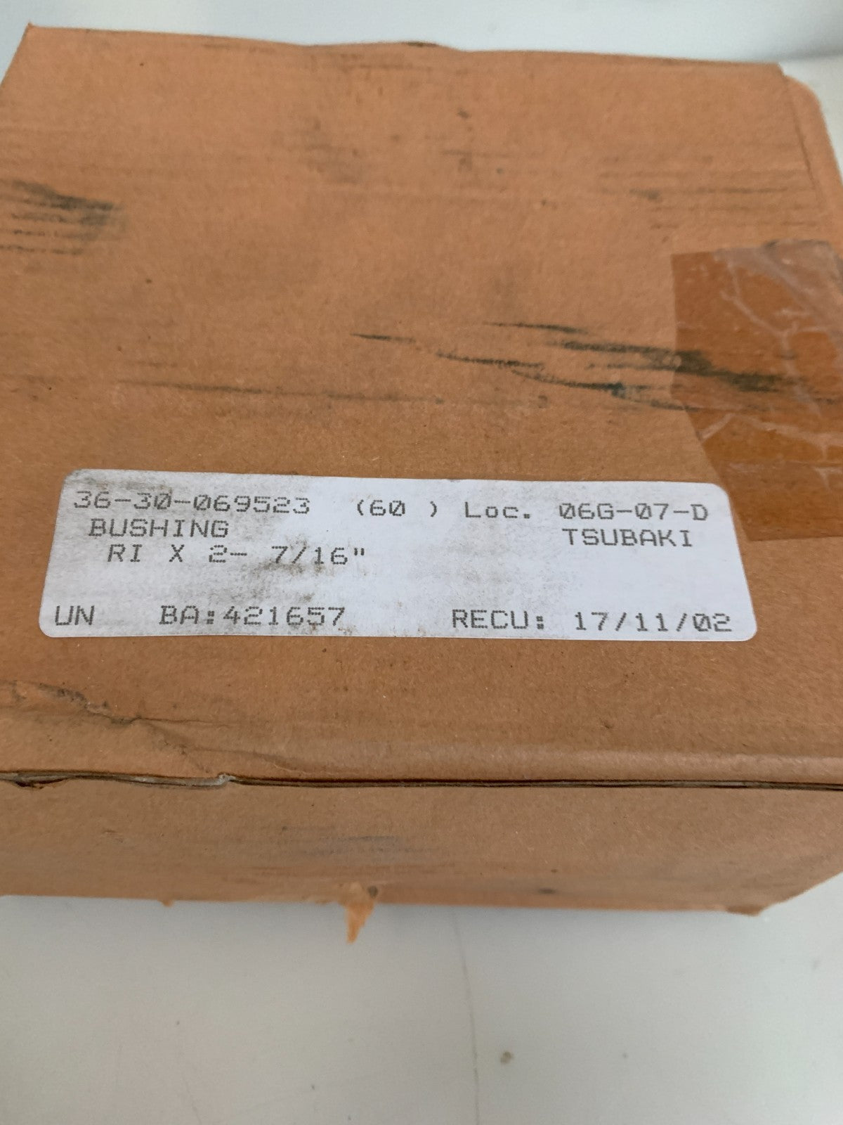 TSUBAKI TEAPER COUPLING R1X 2 7/16