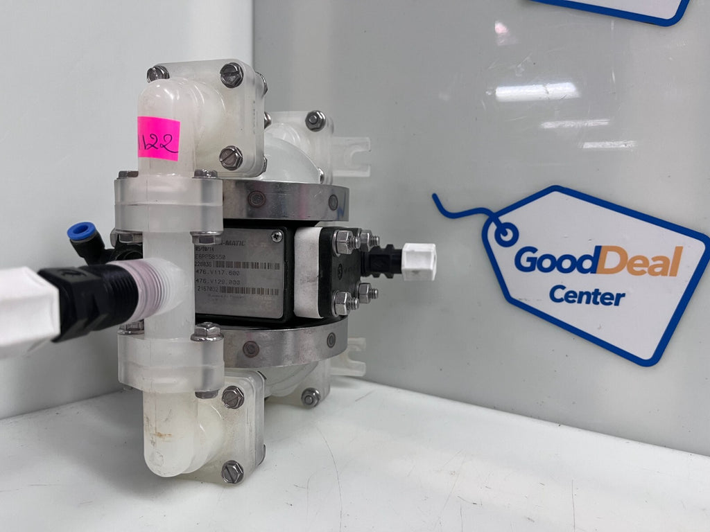 VERSA-MATIC E6PP5B550 Air Operated Dual Diaphragm Pump