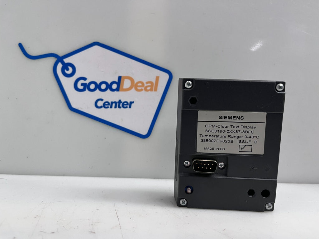 SIEMENS 6SE3190-0XX87-8BF0 / 6SE31900XX878BF0 Drive Interface Module