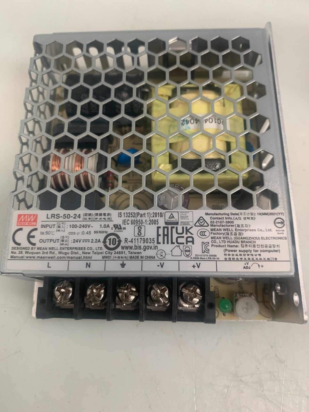 MEAN WELL (MW) LRS-50-24 Power Supply (Lot of 2)