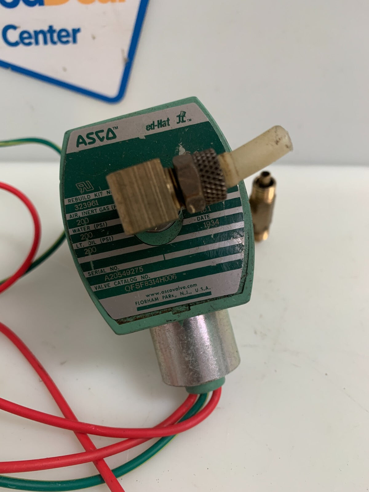 ASCO RED HAT SOLENOID VALVE OFSF 8314 H006
