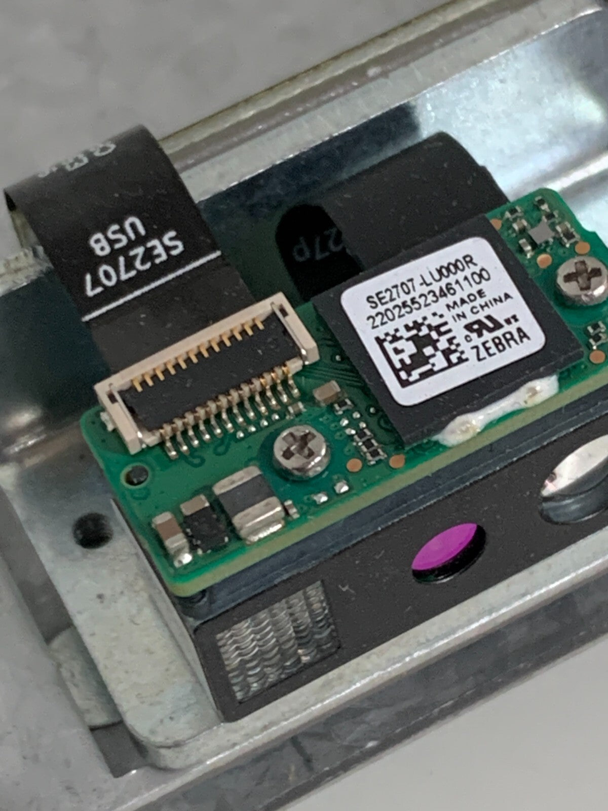 ZEBRA SCANNER ENGINE (SE2707-LU000R) for Zebra RS5000 W/ CBL COMPL W/BLK BOX MIR