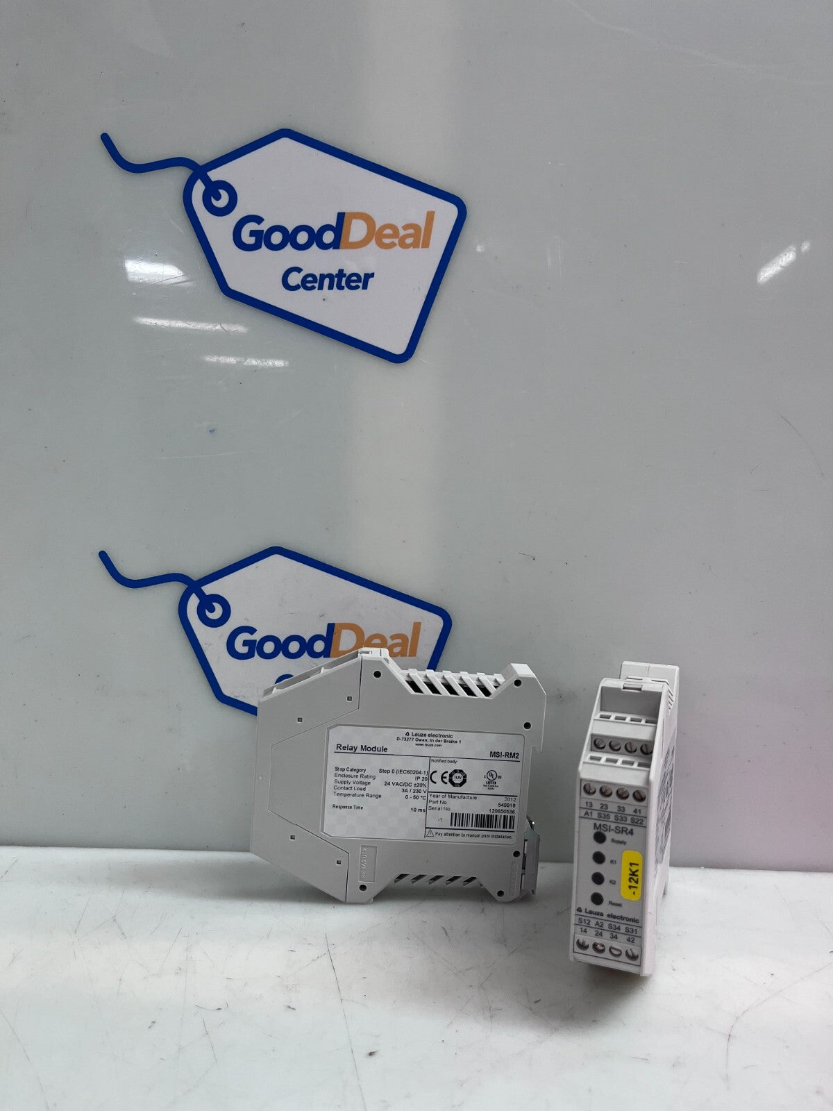 LEUZE ELECTRONIC MSI-RM2 Relay Module 549918