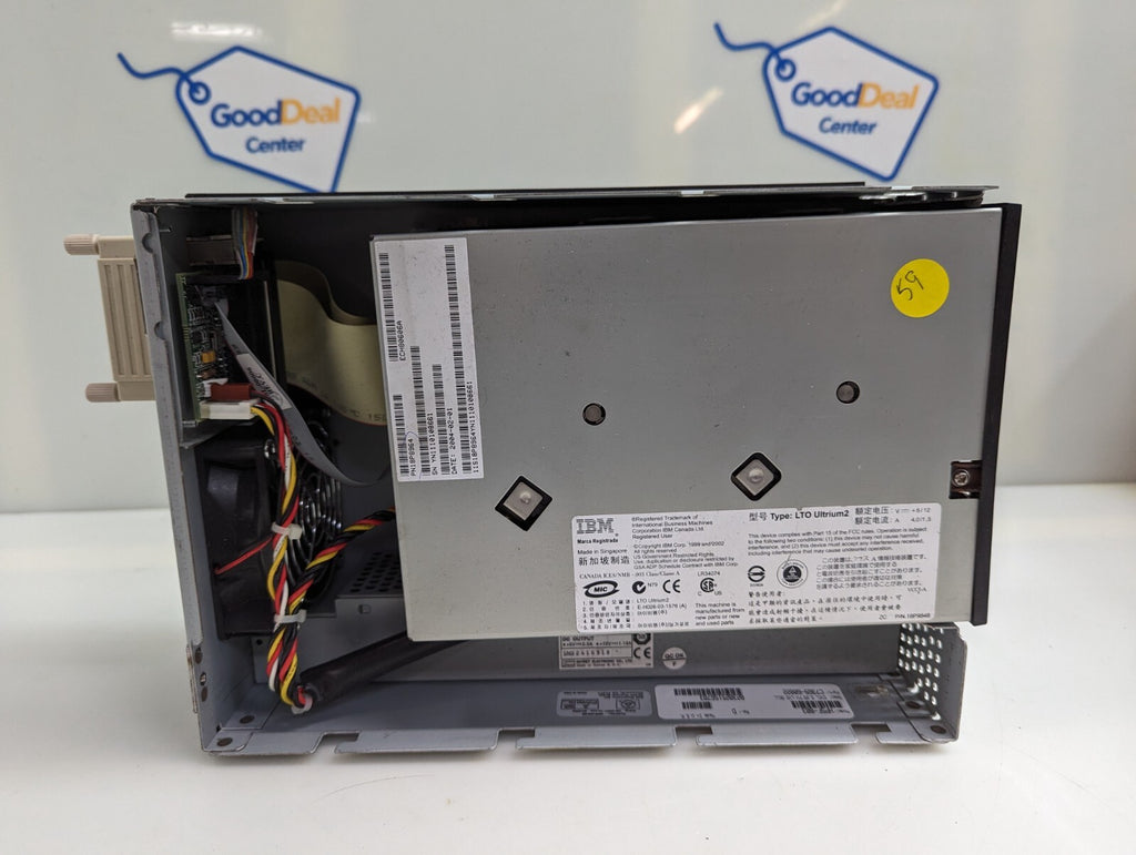 IBM LTO Ultrium2 PN18P8964 in Dell LTO BRSLA-0201-A Box