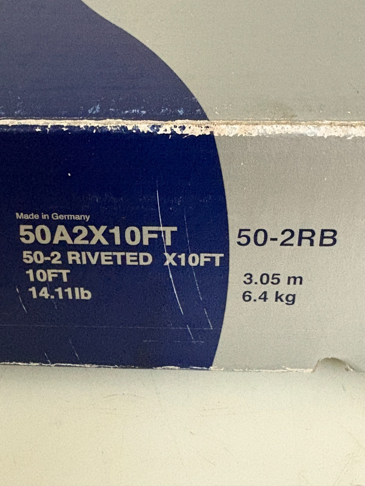 RENOLD DOUBLE ROLLER CHAIN 5/8" PITCH 10FT 50A2X10FT 50-2RB1