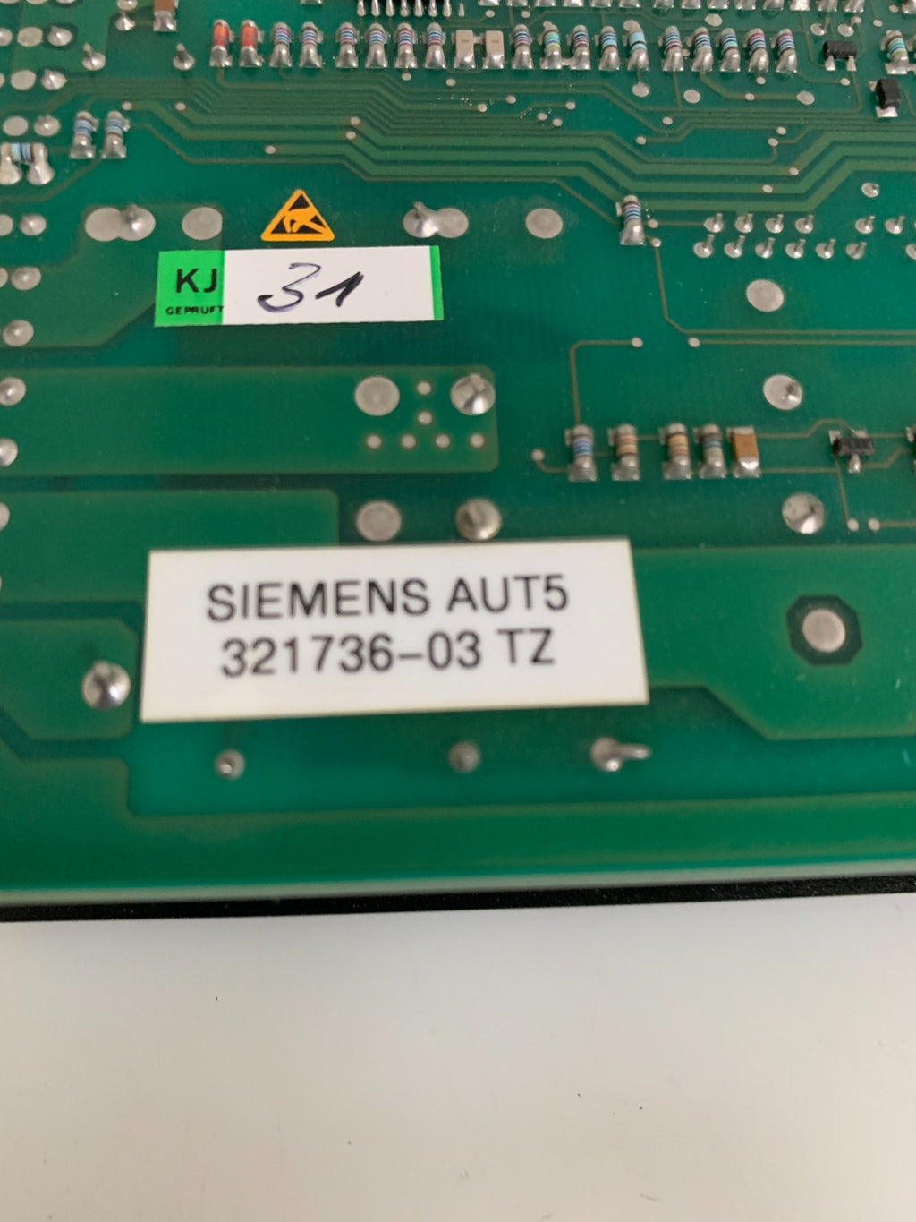 SIEMENS AUT5 SERVO MOTOR BOARD 321736-03T2
