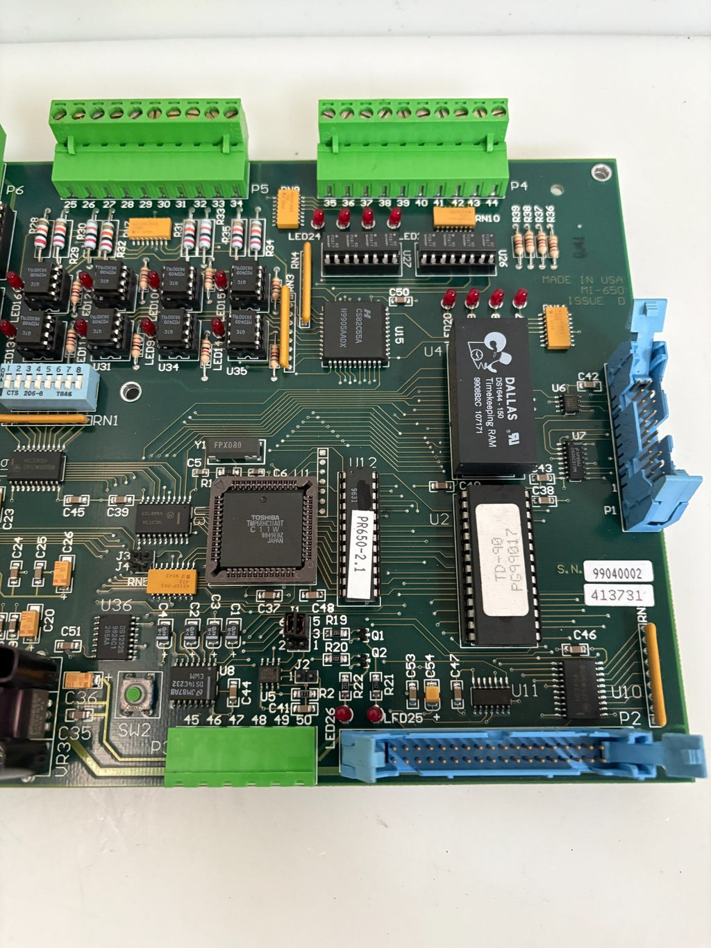 THORESON MC COSH 41373I ICK CIRCUIT BOARD MI-650 ISSUE D TECH 3 DRYER