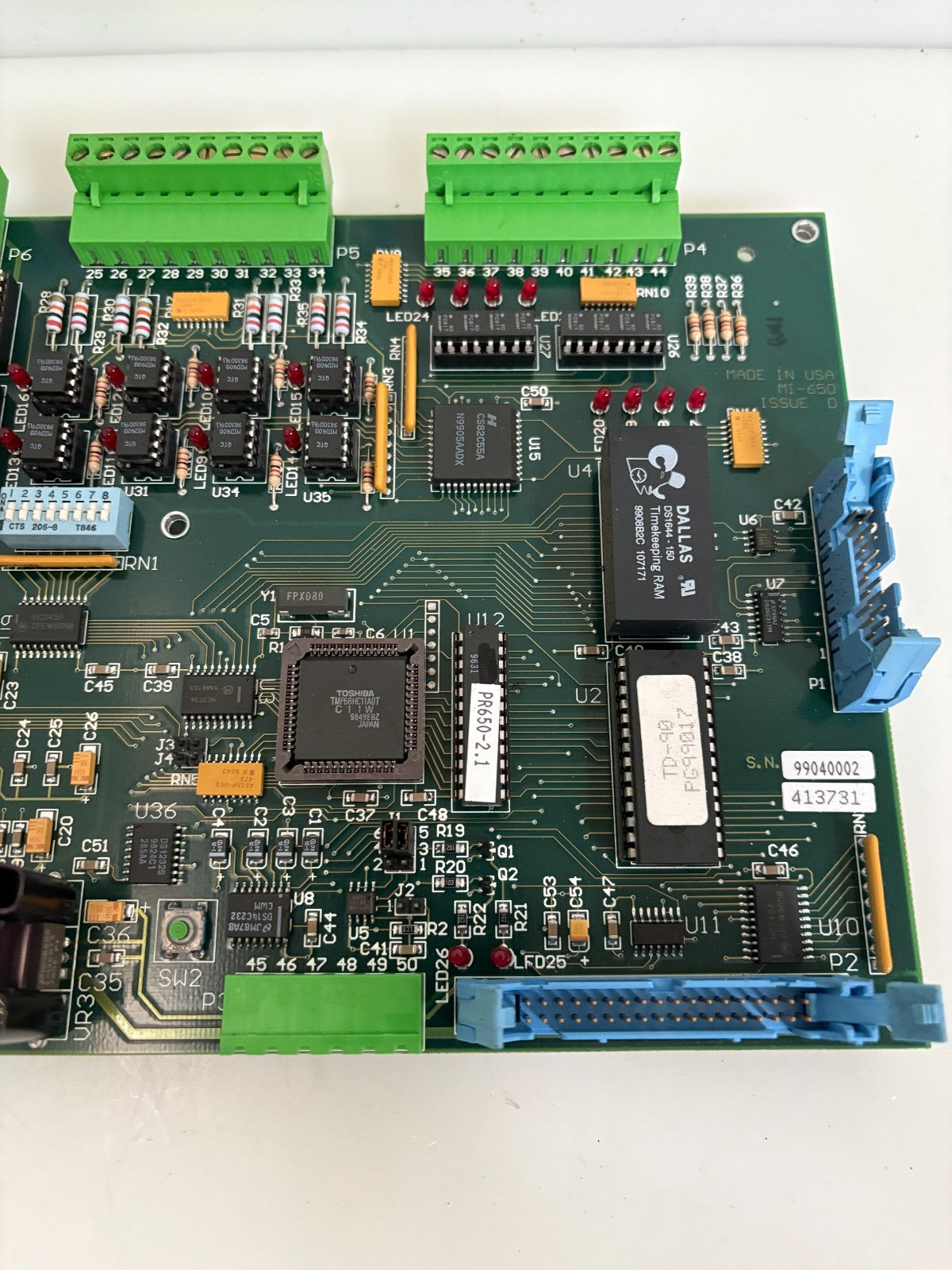 THORESON MC COSH 41373I ICK CIRCUIT BOARD MI-650 ISSUE D TECH 3 DRYER
