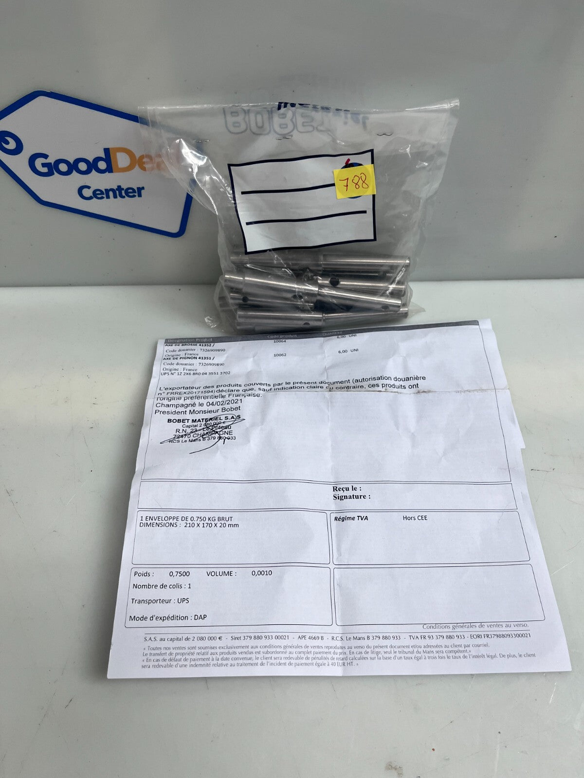 Stainless Steel Contact Contact Pins (LOT of 6)1