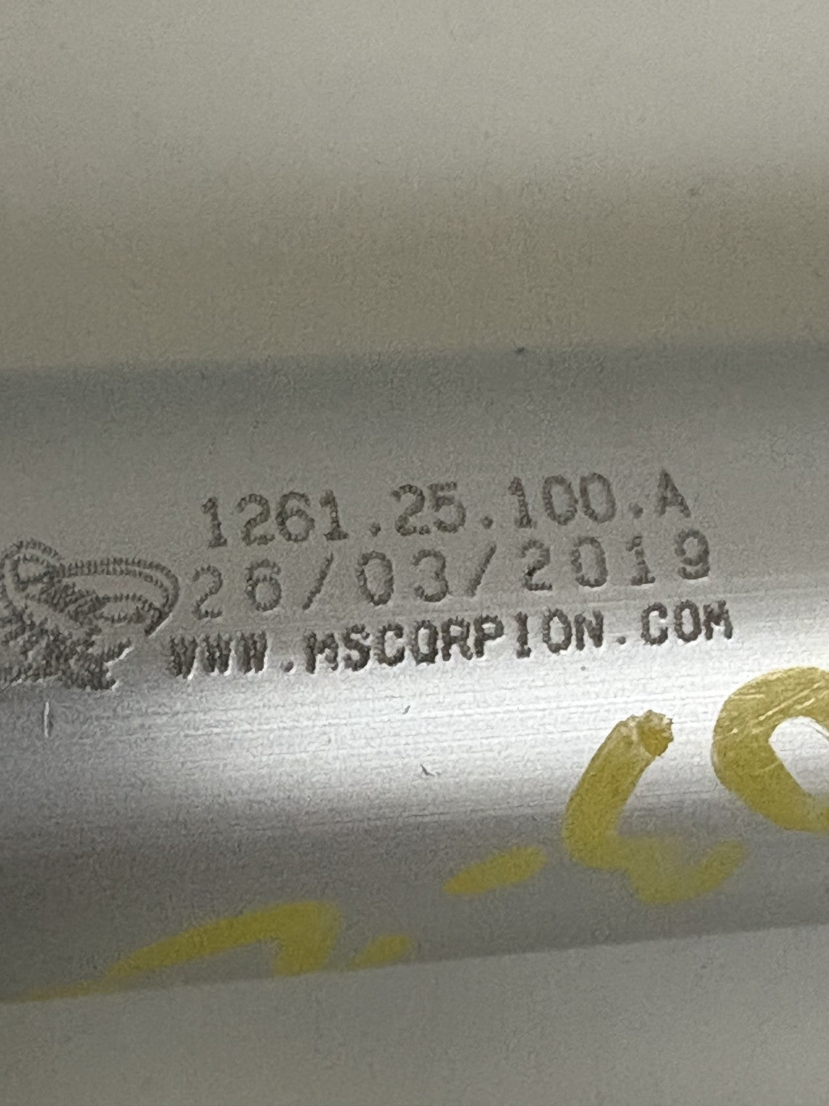 PNEUMAX SCORPION CYLINDER 1261.25.100.A