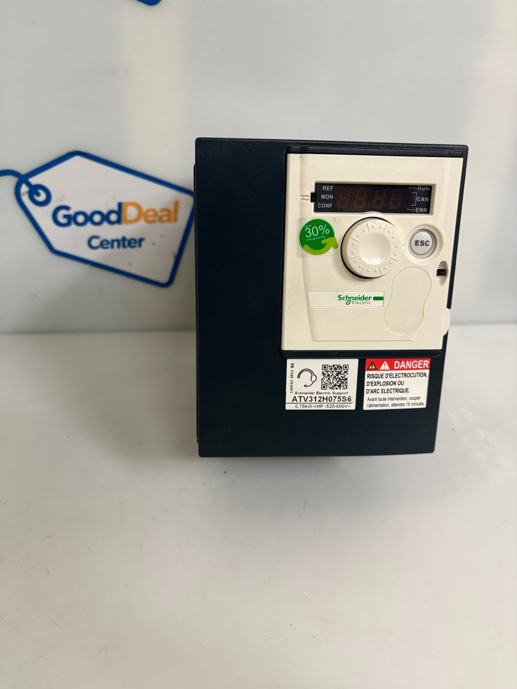 SCHNEIDER ALTIVAR 1HP AC SPEED DRIVE ATV312H07556