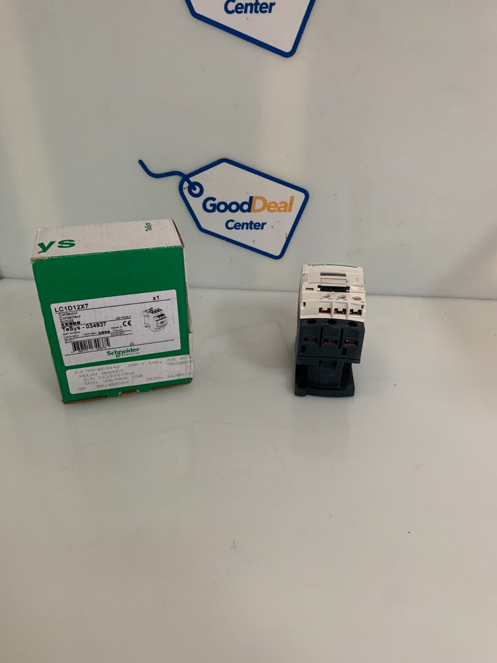 SCHNEIDER CONTACTOR LC1D12X70